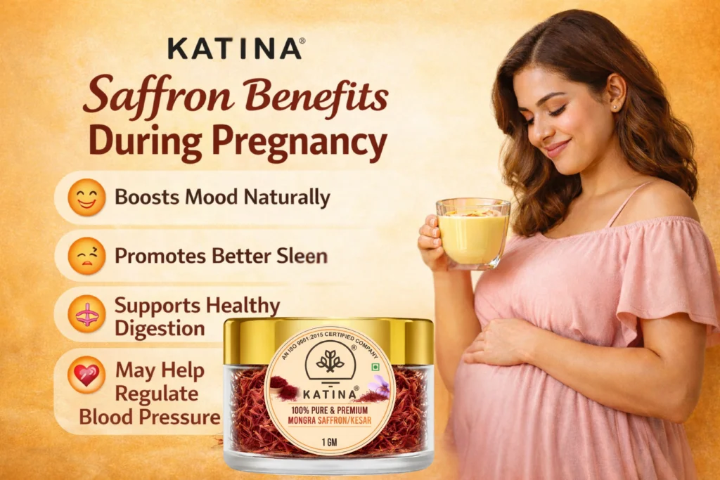 Saffron during pregnancy benefits for mother and baby