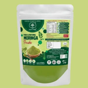 Moringa leaf powder made from dried natural leaves by Katina